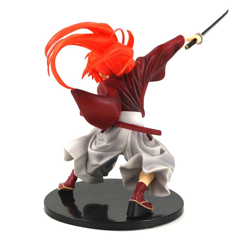 Rurouni Kenshin Meiji Espadachín Historia romántica Kenshin Himura Figura 18cm 