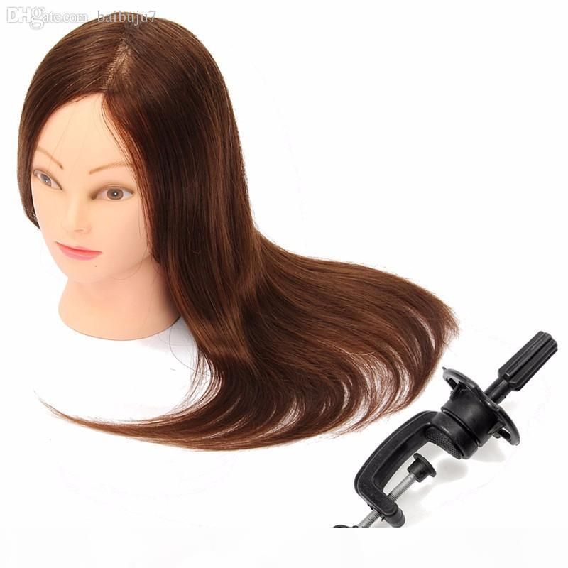 dolls head real hair