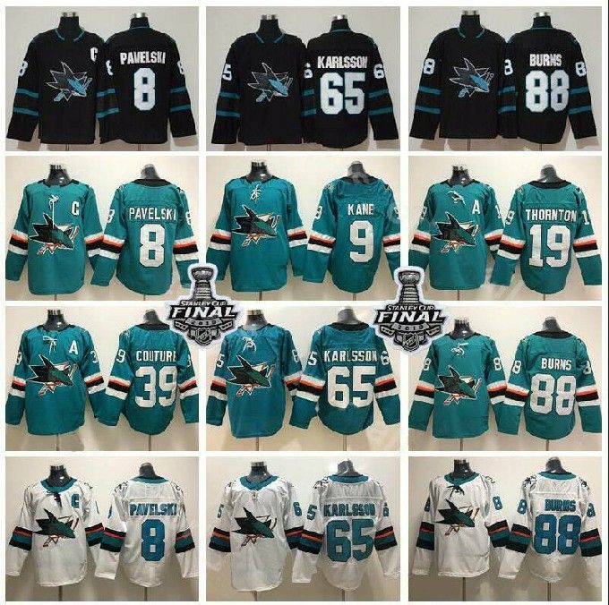 pavelski sharks jersey