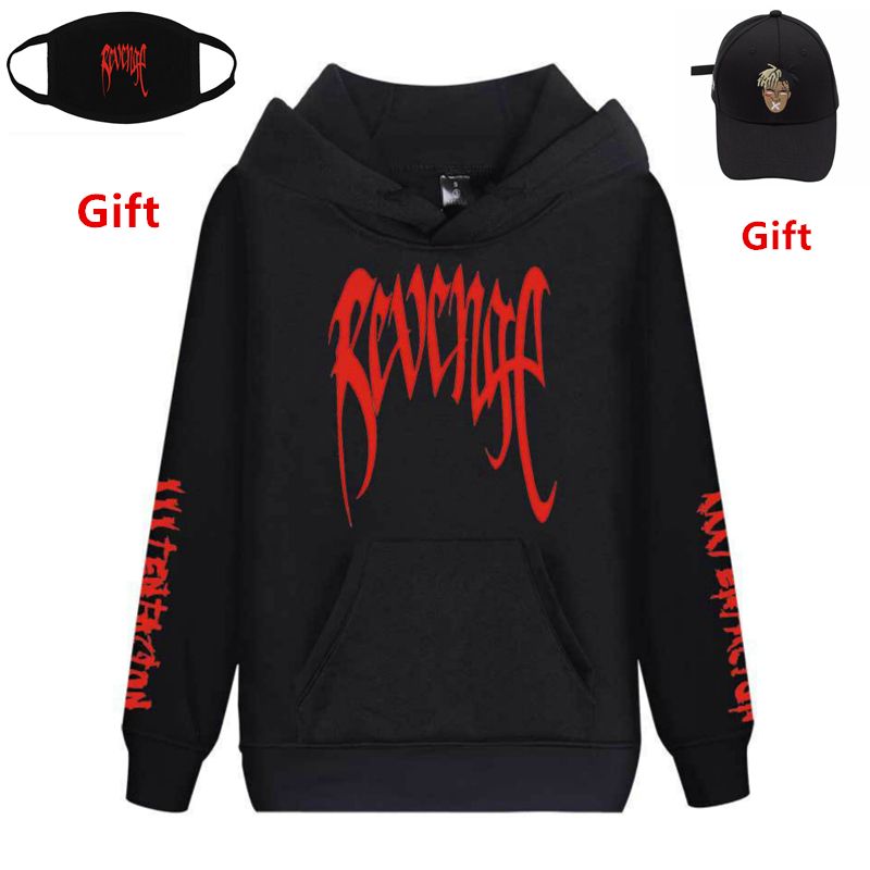 Compre Rip XXXTentacion Revenge Hoodies Moletom Homens Mulheres Hip Hop Rapper DJ Dançarino Fatos De Treino Casaco Jaqueta Com Capuz SH190916 De Yiwang03, $195,05 | Pt.Dhgate.Com