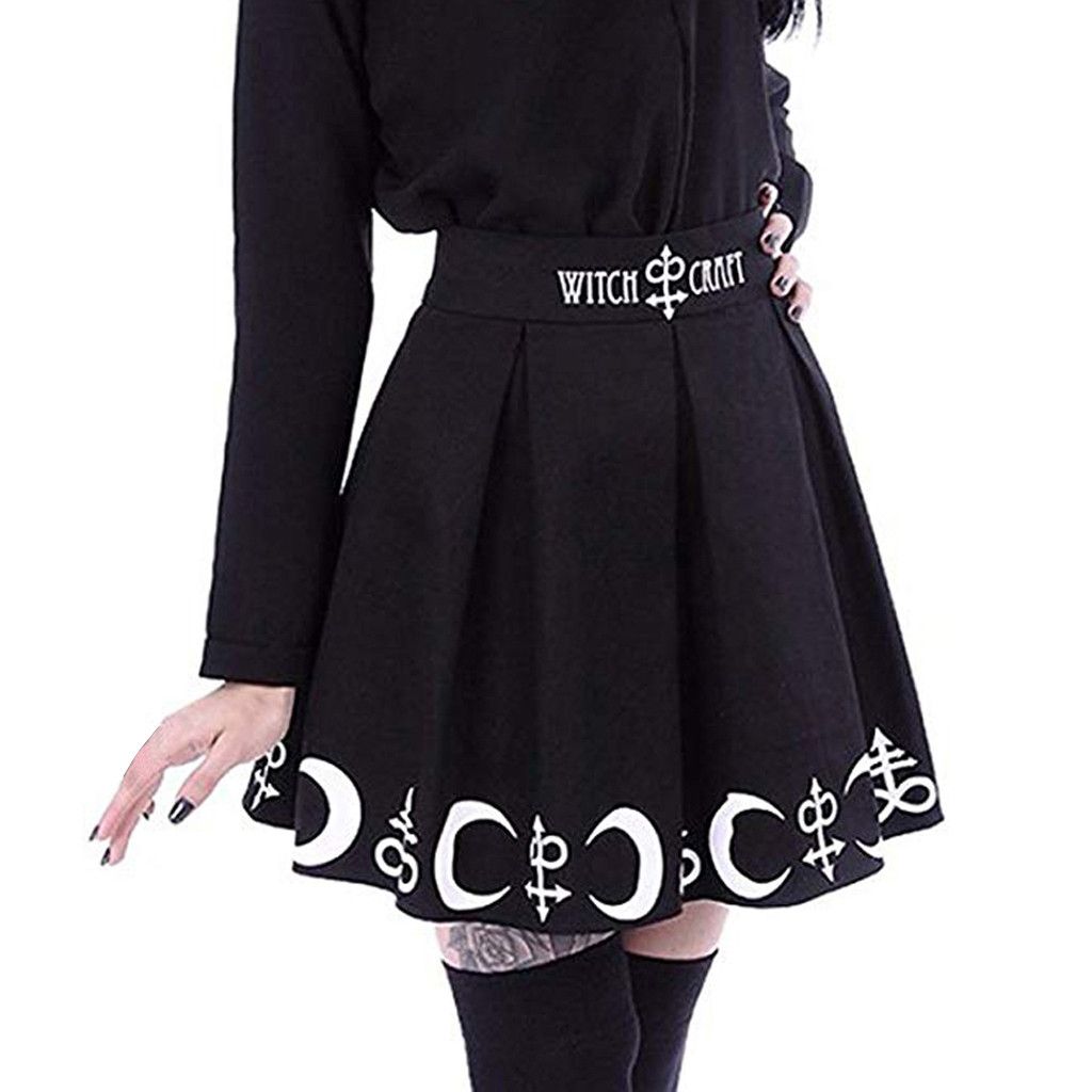 gothic skirts cheap