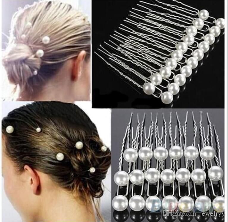 2020 Bridal Haiirpins Wedding Hair Jewelry Pearl Hair Pins Clips
