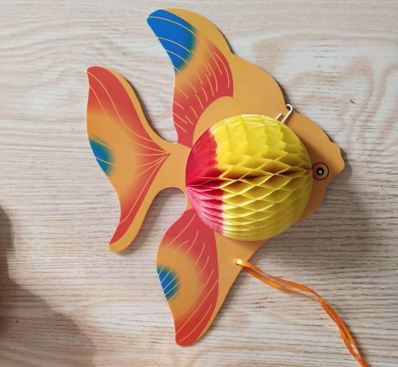 2019 Multicolor Tissue Paper Goldfish Tropical Fish Sea Creatures