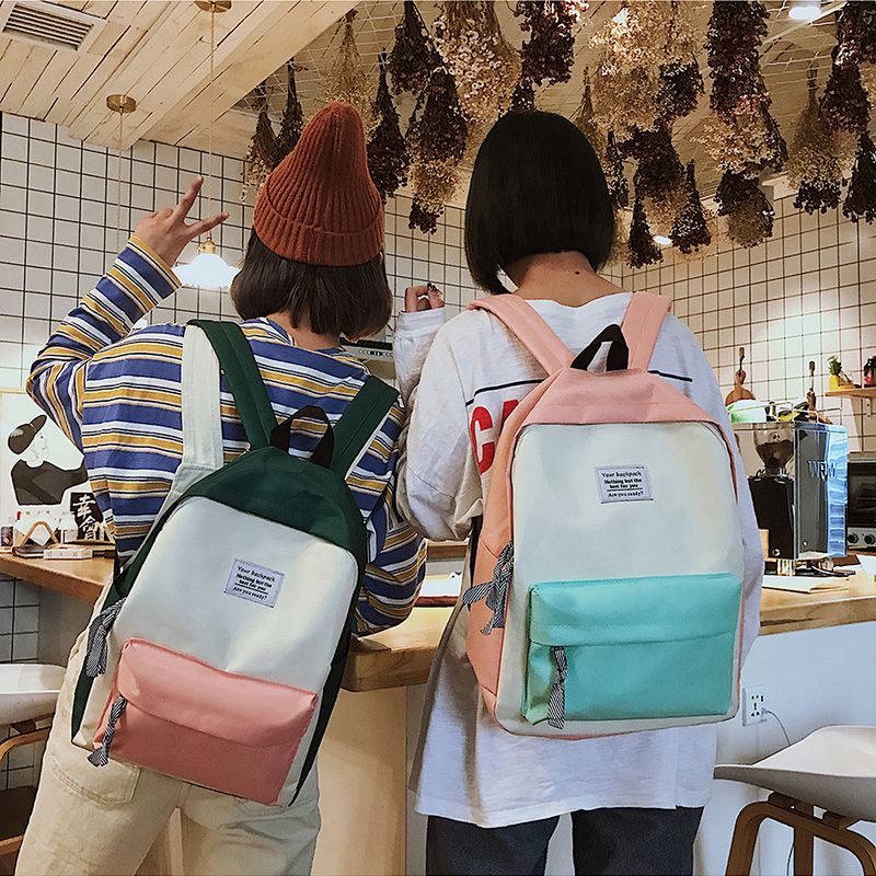 fashion canvas backpack
