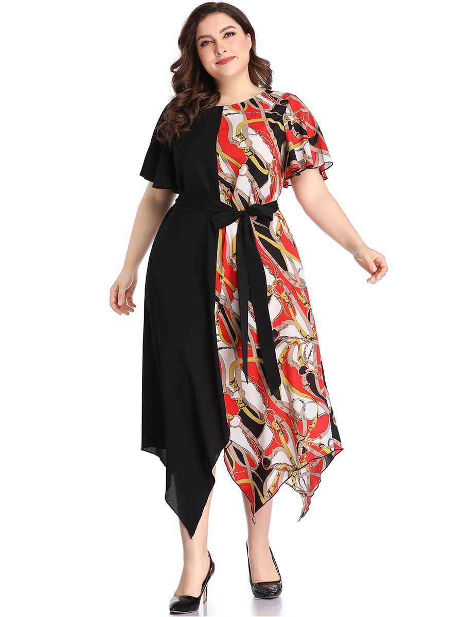 asymmetrical beach dress