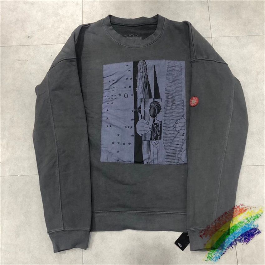 CAVEMPT Sweatshirts Men Women Retro Washed Do Old HOODY 交換無料 cavempt ブルゾン