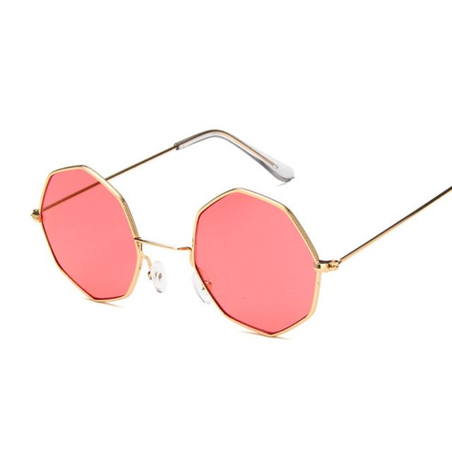 Satin Al Kadinlar Ayna Altigen Kucuk Gunes Vintage Steampunk Mens Temizle Gunes Cam Basit Oval Sekizgen Sari Kirmizi Yuvarlak Gunes Gozlukleri Tl18 85 Dhgate Comda
