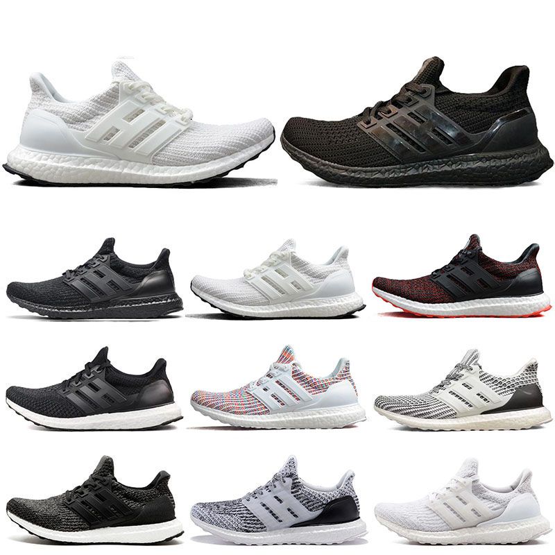 Купить Оптом Adidas Ultra Boost 3.0 4.0 2019 Дешевые UB 3.0 4.0 Кроссовки  Мужчины Женщины Кроссовки Тройной Черный Белый CNY Мужская Спортивная Обувь  Тренер Кроссовки 36 45 Отstarstore2018 В Категории Профессиональный  Спортивные