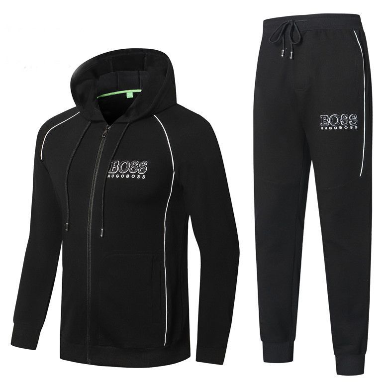 black and white mens tracksuit