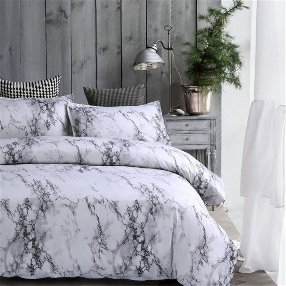 Twin Queen King Gray Bedroom Comforter Bedding Sets Bed Quilt