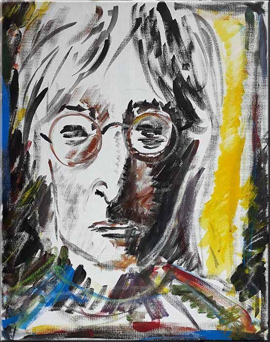 2020 Francis Fulton Smith John Lennon Home Decor Handcrafts Hd