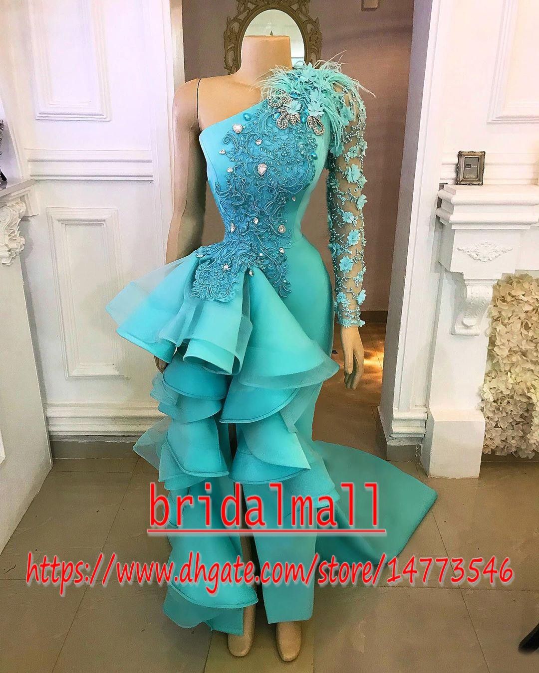 aqua evening dresses