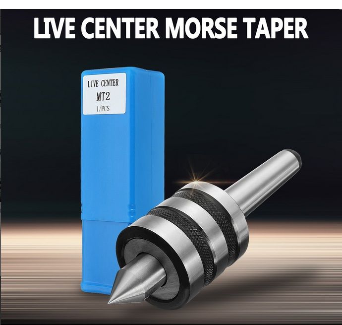 MT2 Wood Lathe Live Center Set Morse Taper 2 for Wood Lathe
