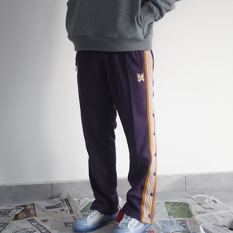 agujas pantalones Rocky pantalones Hip Hop 1:1 alta calidad bordado pantalones para correr en pista Japón agujas Pantalones #9 agujas pantalones Rocky pantalones Hip Hop 1:1 alta calidad bordado pantalones para correr en pista Japón agujas Pantalones #9