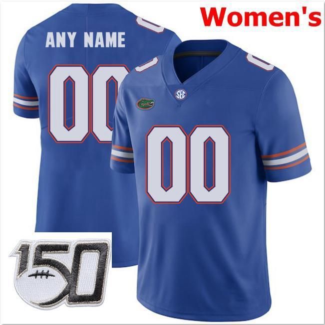 Gators Womens Blue mit 150. Patch