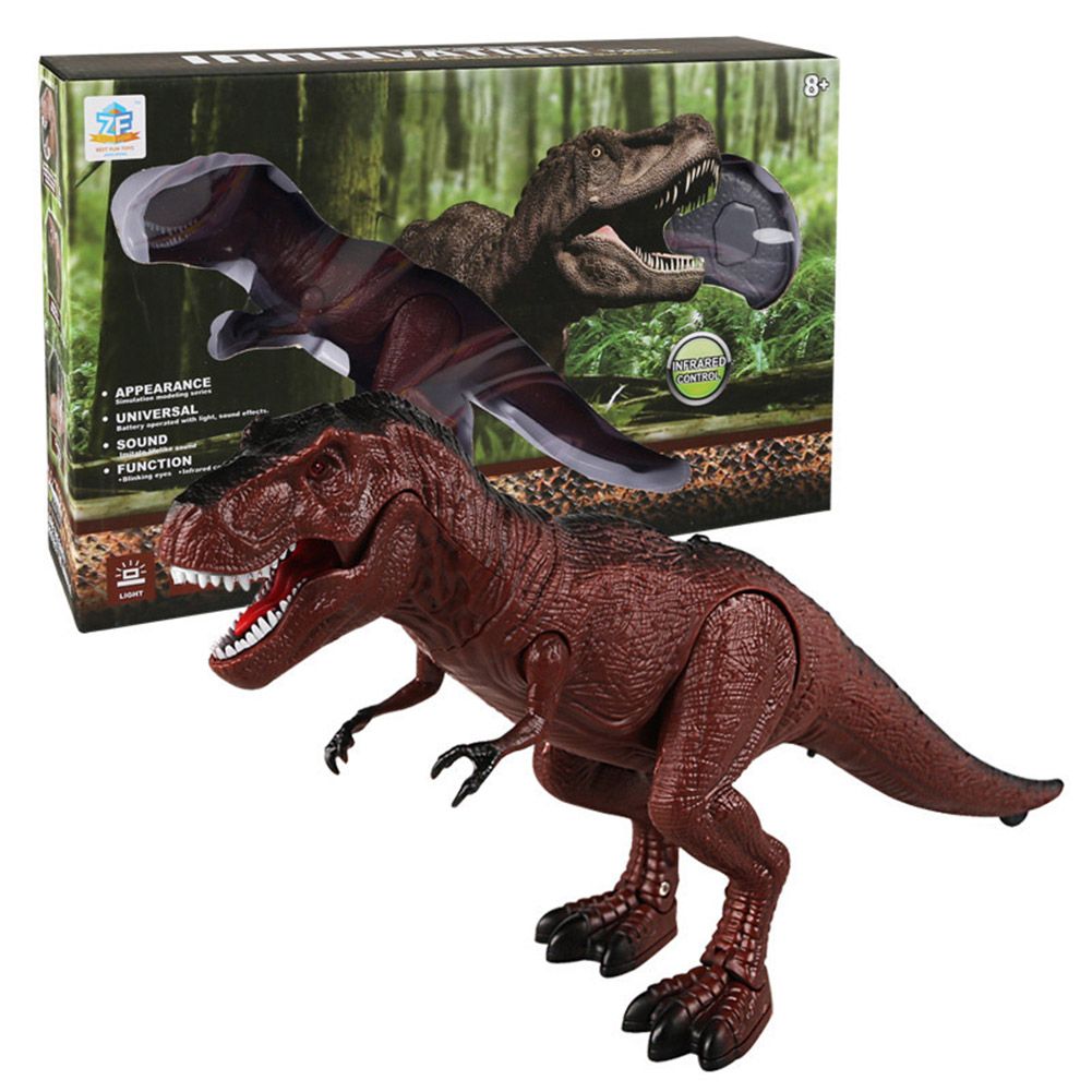 walking roaring dinosaur toy