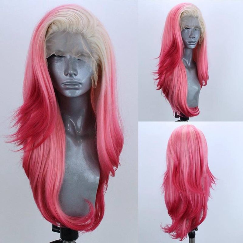 Mhazel 18in 150 Density Natural Straight Synthetic Front 613