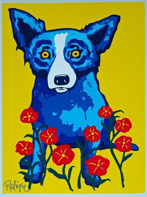Compre Hot 6f George Rodrigue Blue Dog Spring Is Here Alta Calidad