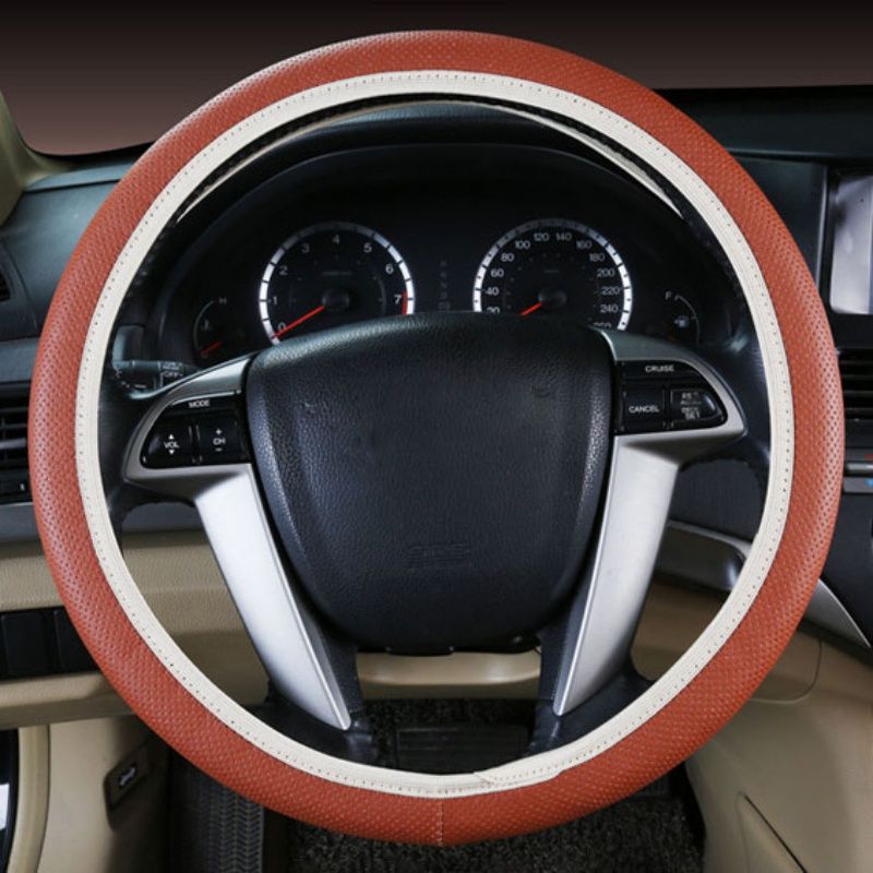 Car Covers Leather Punching Steering Wheel Cover Diy Steering Wheel Covers Soft Leather Steering Wheel Cover Woodgrain Steering Wheel Cover Wool Steering Wheel Cover From Miniputao 31 Dhgate Com
