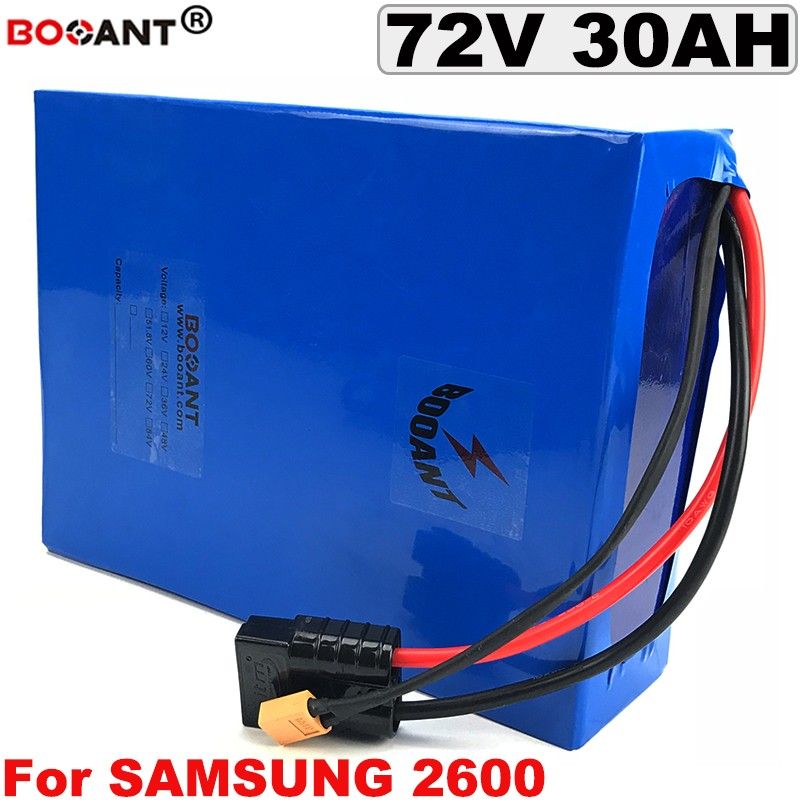 Batterie Vélo électrique 24V 30Ah – Lithium-ion 7S3P Avec Chargeur – Pour Moteurs 50W-500W, Connecteur XT60