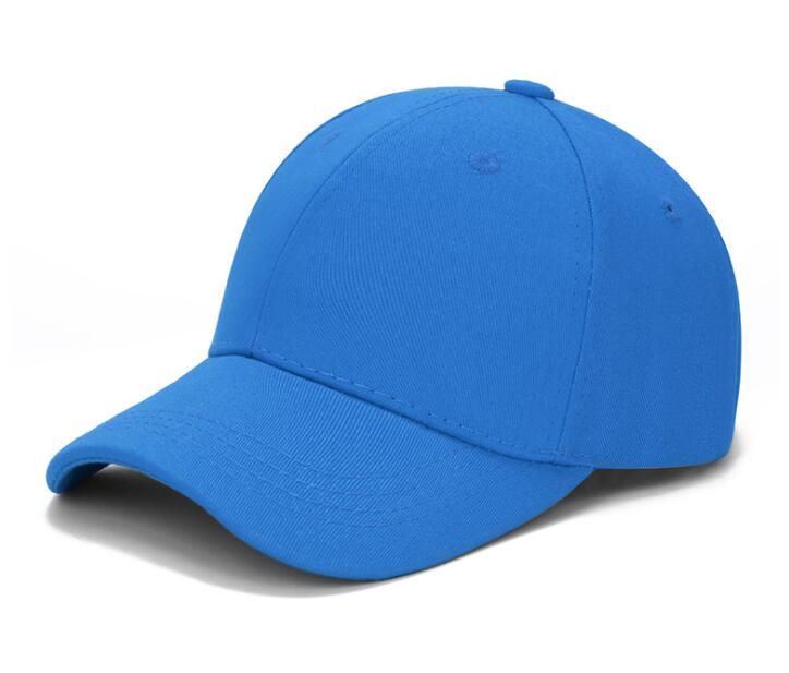 plain blue baseball cap