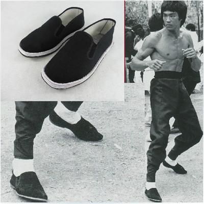 Kung Fu Rubber Sole Shoes Bruce Lee Style 