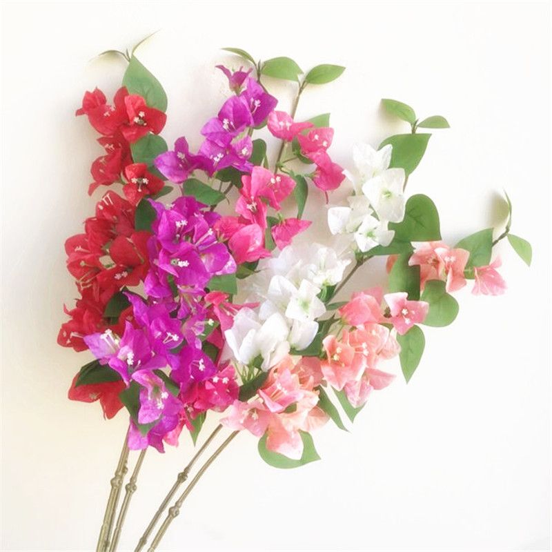 2020 Silk Bougainvillea Glabra Artificial Climbing Bougainvillea