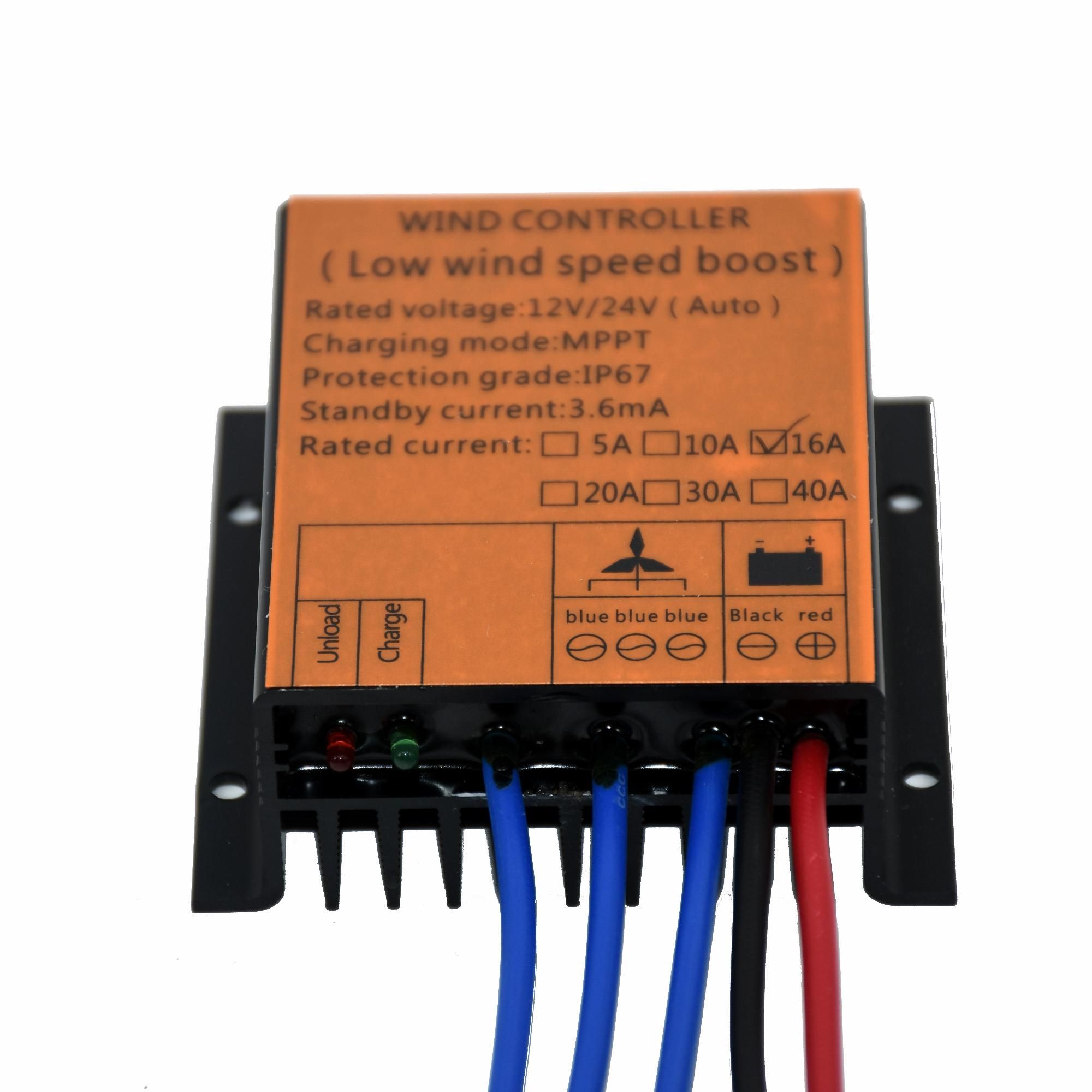 MPPT/BOOST 200W/400W/600W/720W 10A/16A/20A/30A Wind Charge Controller For Wind Power Turbine