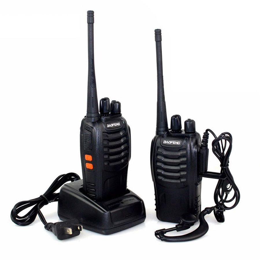 paquete de 2 RF de potencia nominal: ≤ 5W, Baofeng BF-888S radios de dos vías 400-470Mhz 
