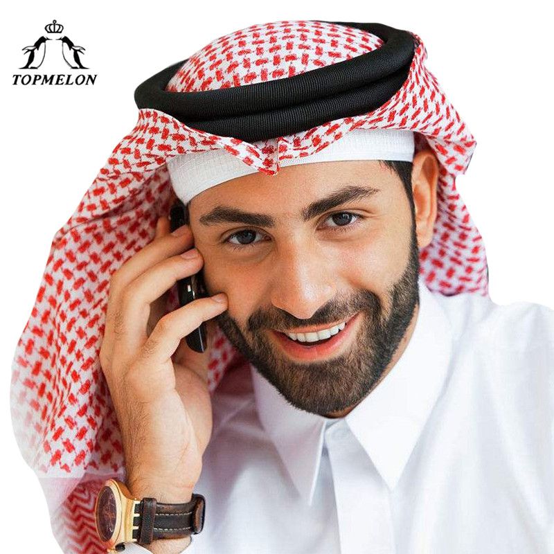 TOPMELON Arabic Muslim Hats Hijab For 