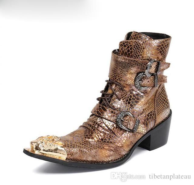 dress cowboy boots for men