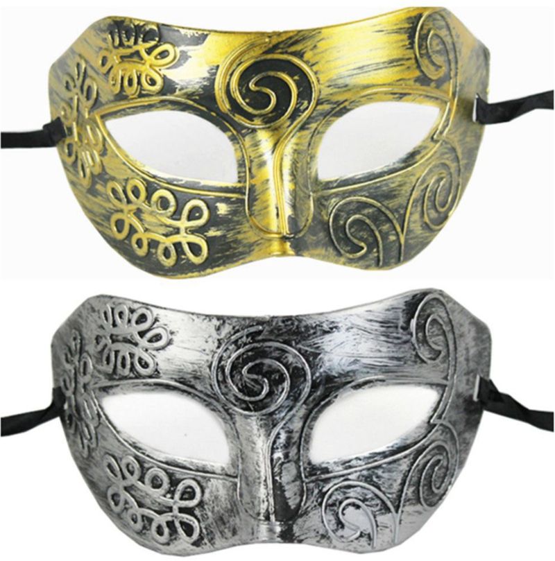 Cheap Masquerade Ball Masks Plastic Roman Knight Mask Men And Womens Cosplay Masks Party Favors Dress Up From Yf 0 37 Dhgate Com