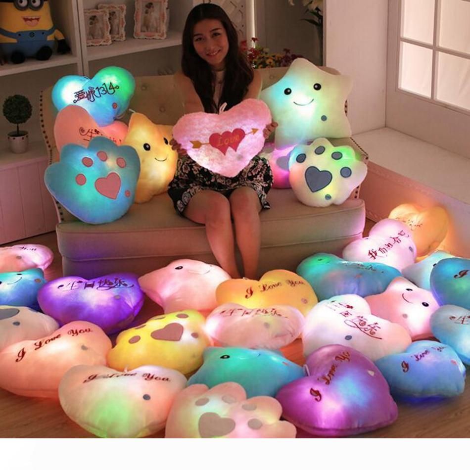 led plush pillow