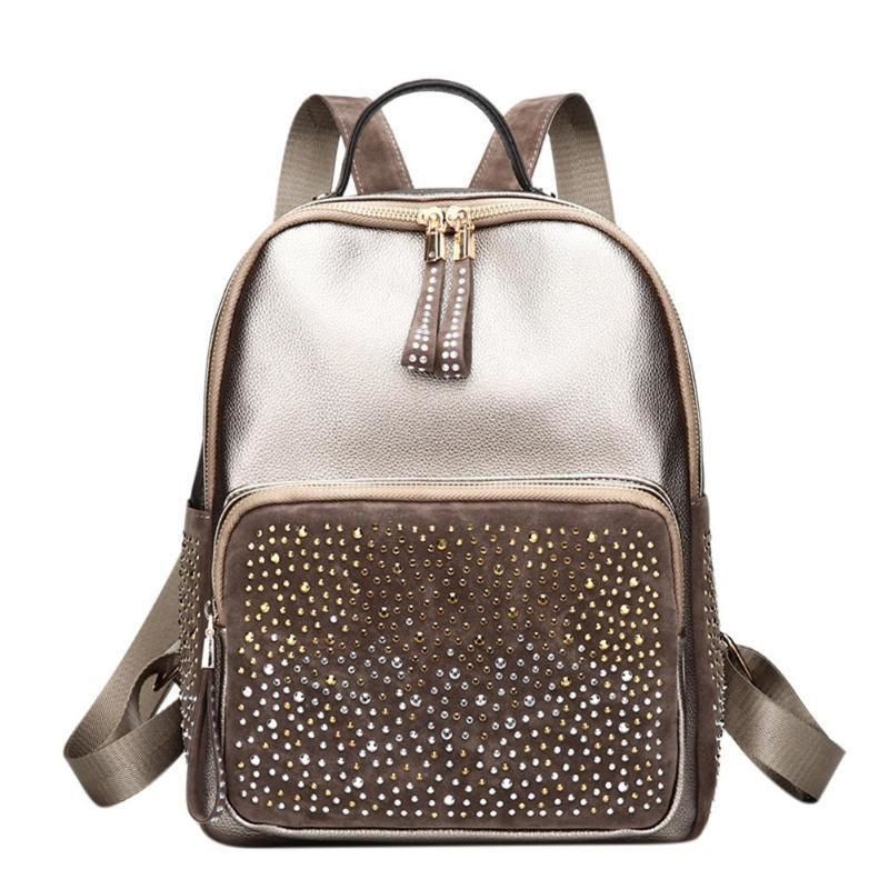 black and gold backpacks