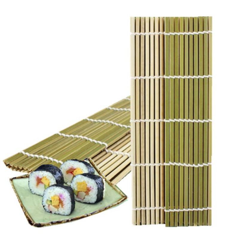 2019 Bamboo Sushi Mat Kitchen Gadgets Sushi Rolling Roller Non