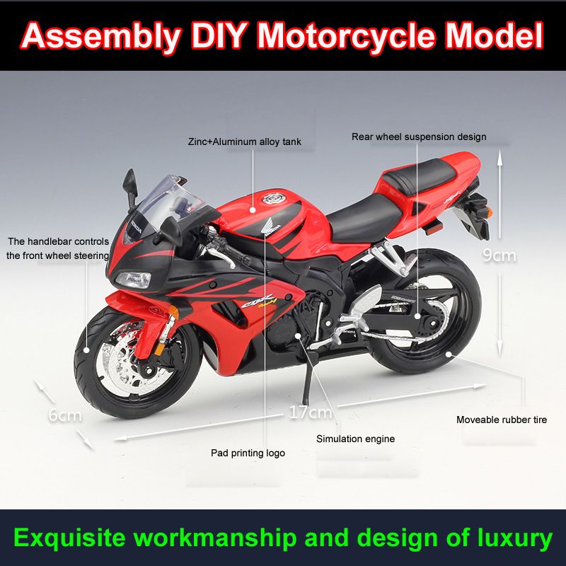 take apart motorcycle toy