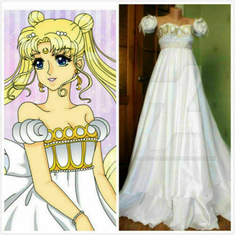 Sailor Moon Princess Serenity Tsukino Usagi Anime Cosplay Costume Party Halloween Theme Pet Costumes From Dream7 58 21 Dhgate Com