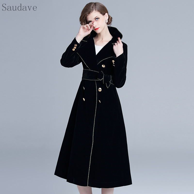 long elegant coat