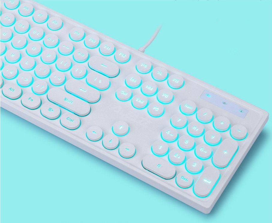 teclado (marfim + com fio)