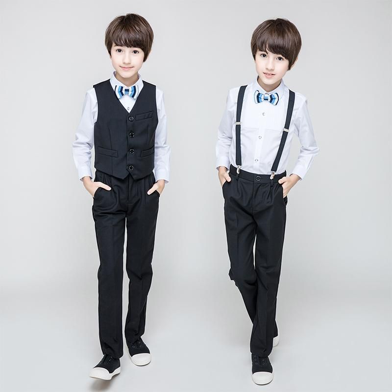 2020 Kids Sets For Boys Formal Tuxedo Dress Suits Boy Weeding Sets Shirts Vest Pants Costumes Children Gift Boys Birthday Suit From Localking 127 1 Dhgate Com - dress suit tuxedo roblox