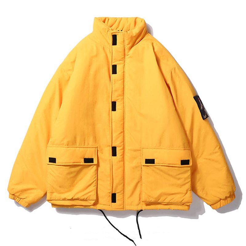 mens yellow winter jacket