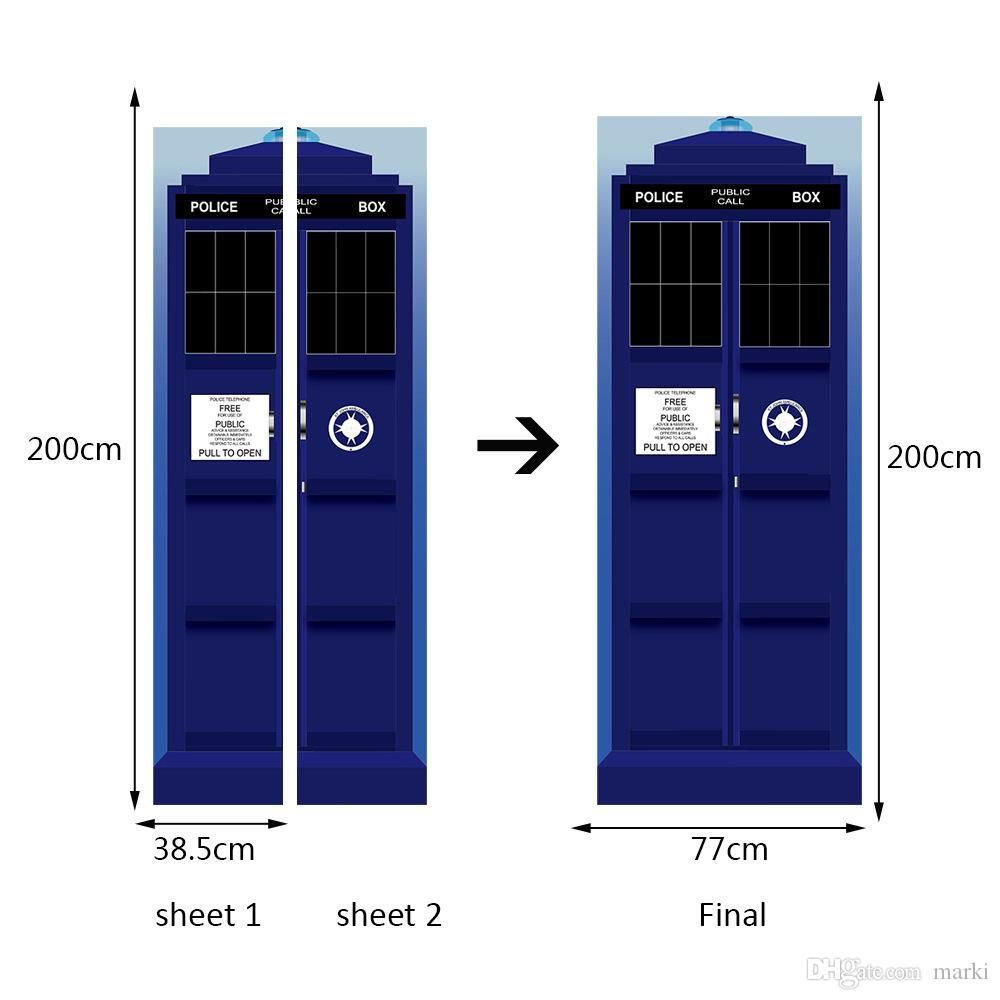 Dekoration Mobel Wohnen Graphic Vinyl Sticker Doctor Who