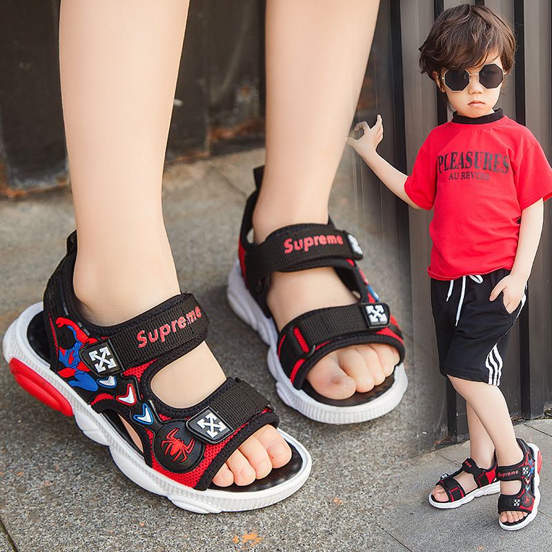 Boys Sandals Summer Childrens Sneakers Non Slip Beach Shoes Casual Walking Shoes Fashion Soft Flat Shoes Size26 36 From Supersellers8888, | DHgate.Com