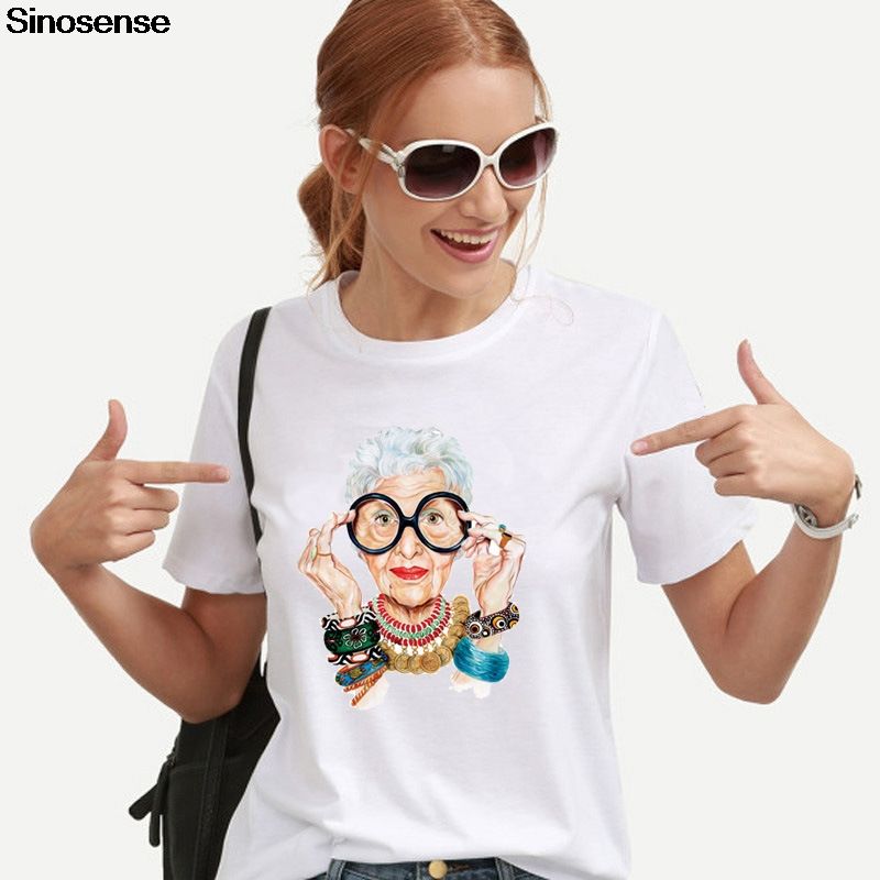 Iris apfel t shirt Clearance
