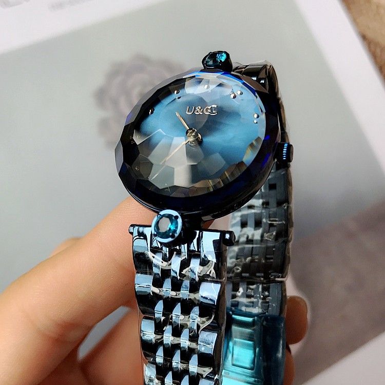 U G New Womens Watch Fashion Womens Personality Trend Atmospheric Explosion Watch Blue Stainless Steel Belt Ladies Watch Online Shopping For Watches Watch Shopping From Sarahyj1992 39 38 Dhgate Com
