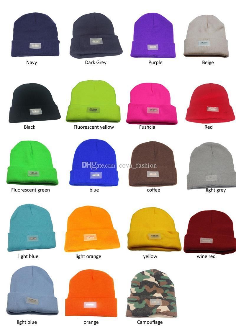 running hats with lights