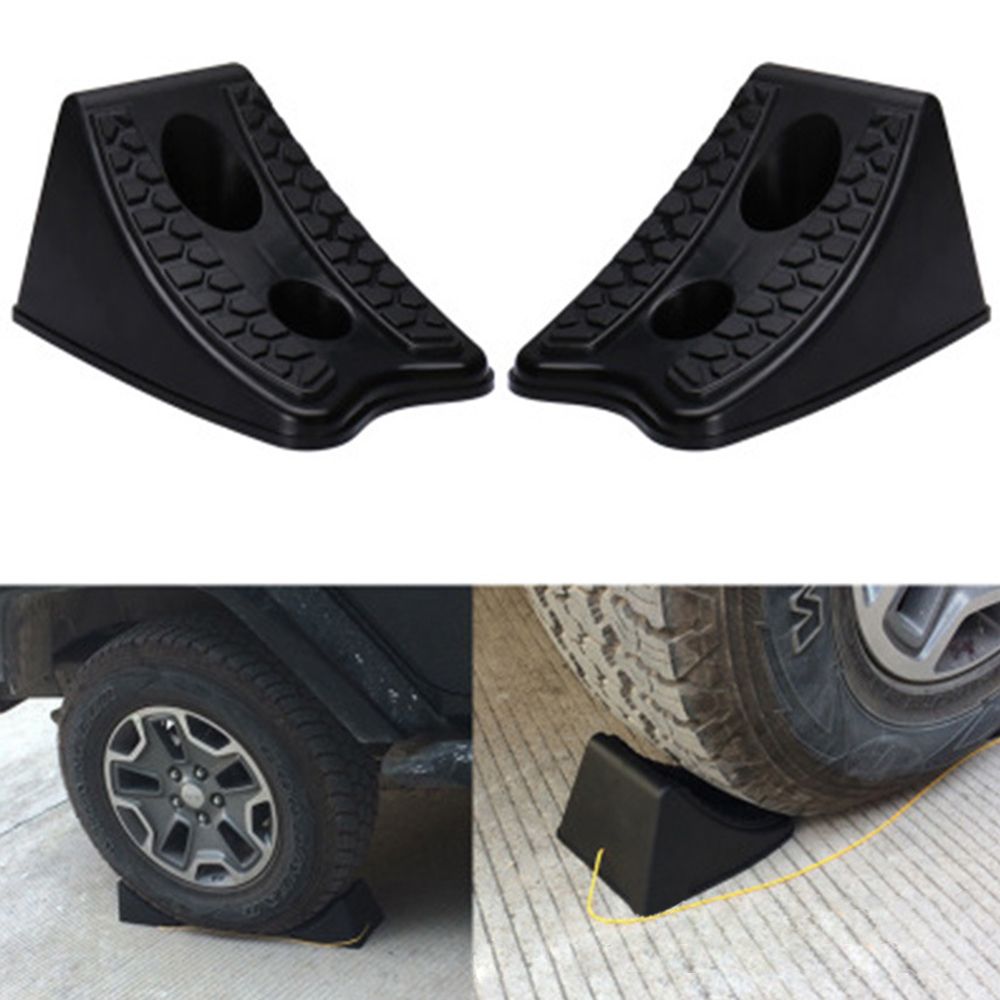2pcs Auto Anti Rutsch Block Reifen Slip Stopper Achsvermessung Block Reifen Unterst/ützung Pad