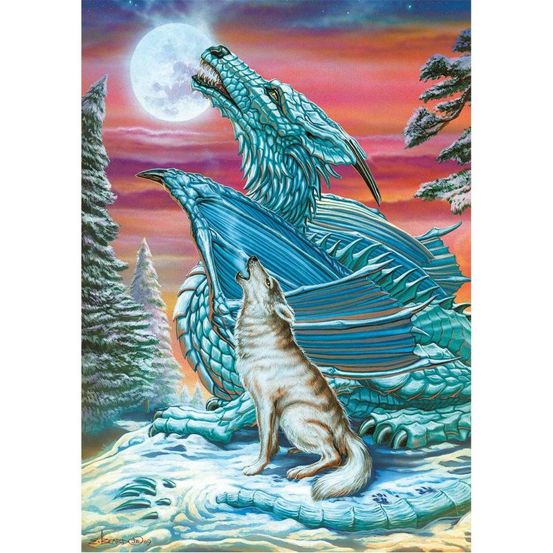 Dragon wolf