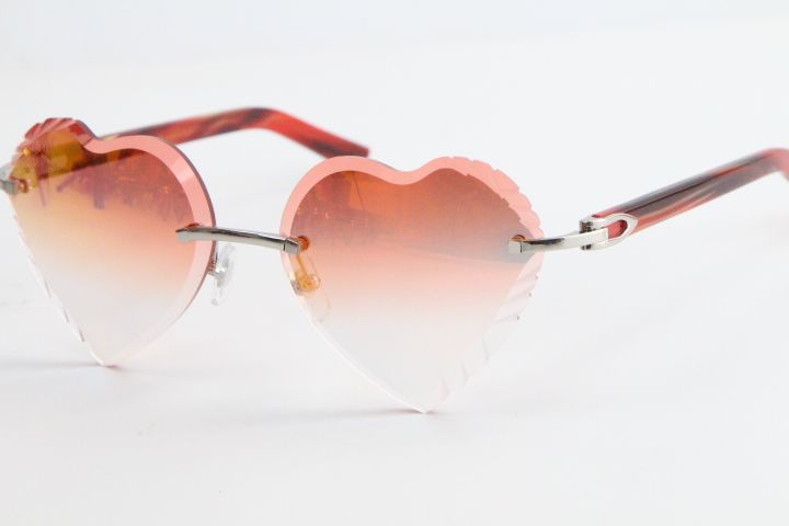 Marble Red Silver mirror Lens