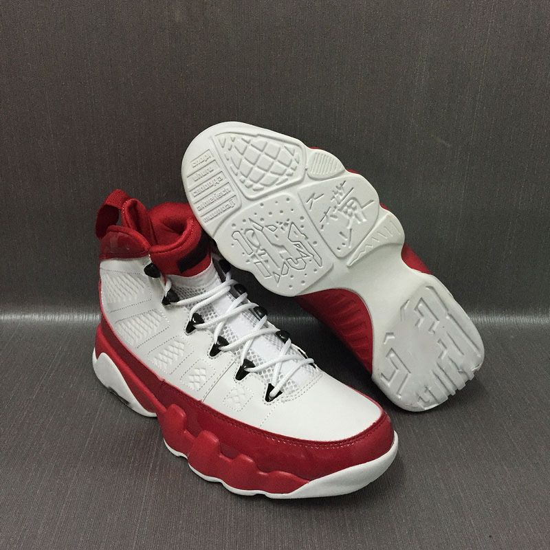 red n white 9s